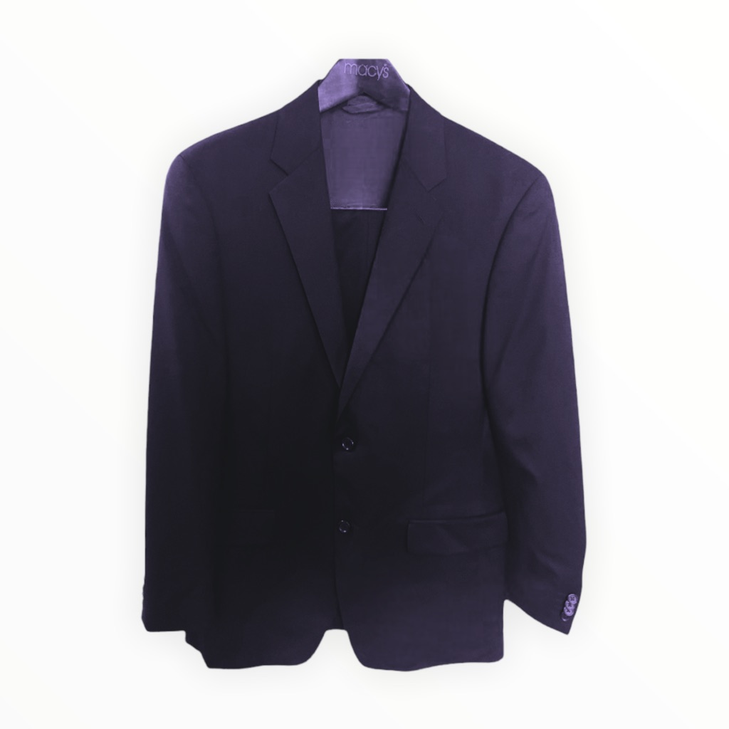 Navy Men’s Suit Alfani By Macys - 38r